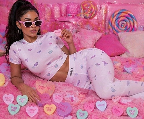 Sweetheart pants set