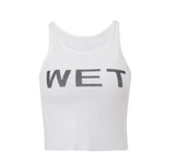 WET 💦 cropped shirts